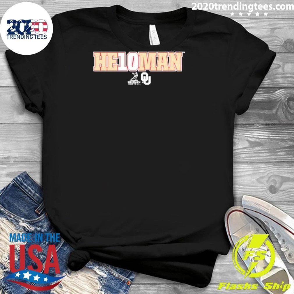 John Mateer Oklahoma Sooners Football He10man Shirt