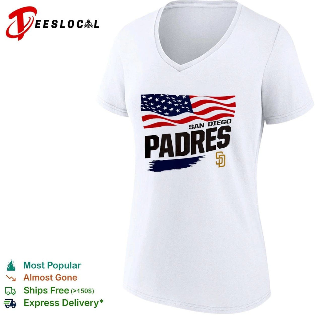 San Diego Padres American Flag Starter Unisex