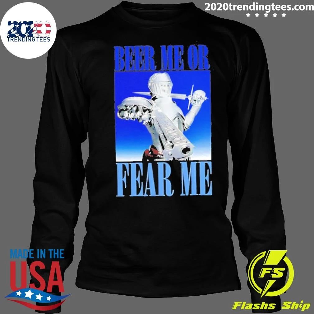 Beer Me Or Fear Me Knight Medieval Armor Shirt