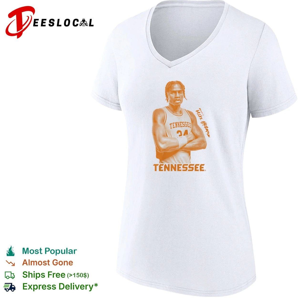 Zakai Zeigler Tennessee Volunteers Basketball Unisex