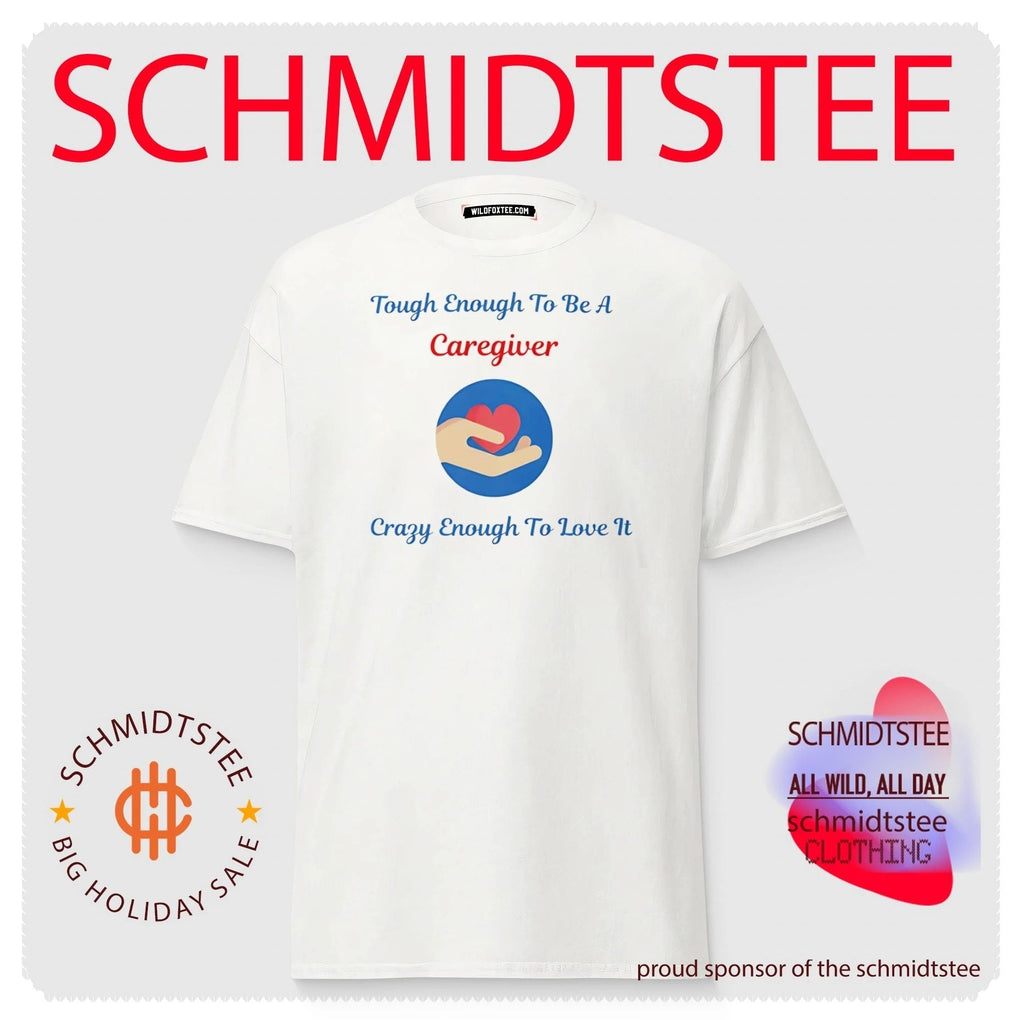 Tough Enough to Be a Caregiver Crazy Enough to Love It Alzheimer’s Awareness shirt Unisex