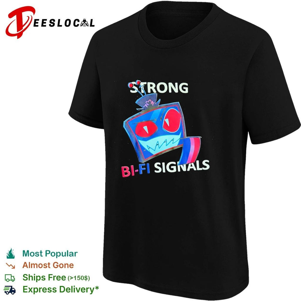 Strong Bi-Fi Signals bisexual pride lgbtq Unisex