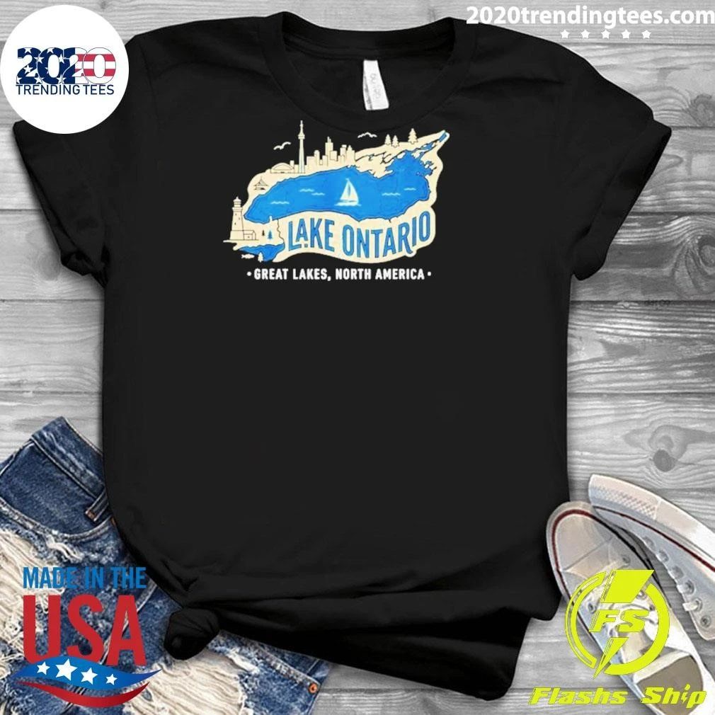 Lake Ontario Great Lakes North America Shirt