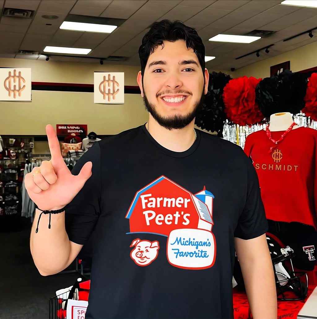 Farmer Peet’s logo Michigan’s favorite retro shirt Unisex