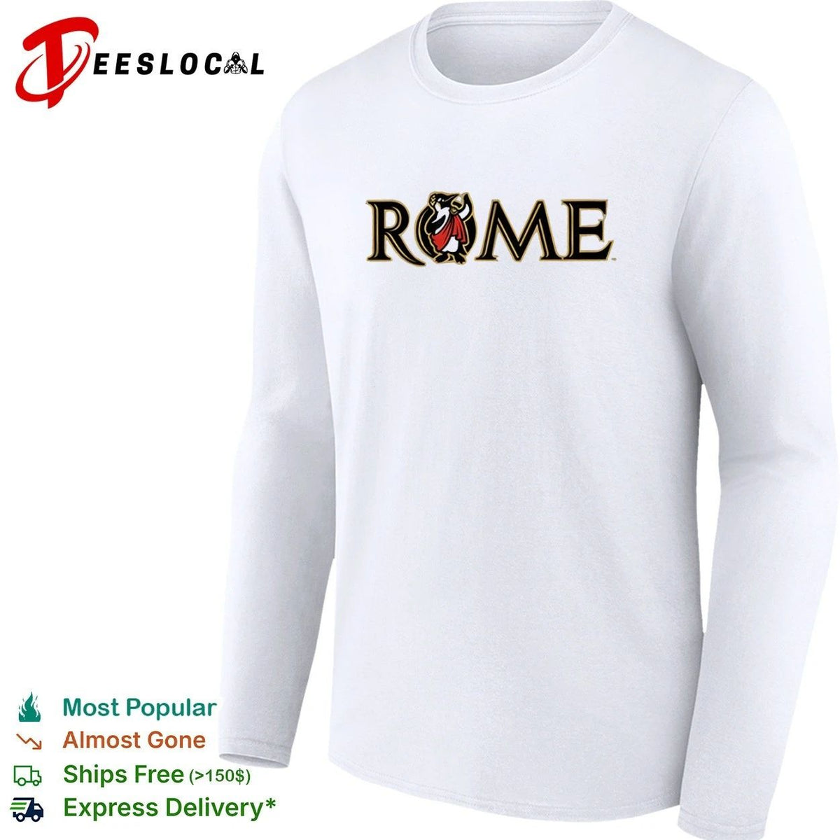 Rome Penguin funny animal mascot Unisex