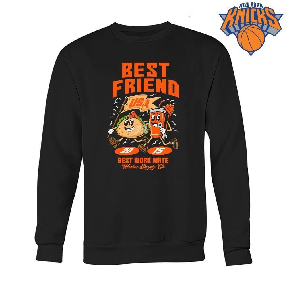 Friend USA Best Work Mate Worker Supply Co Taco Soda Cartoon Retro Shirt Unisex