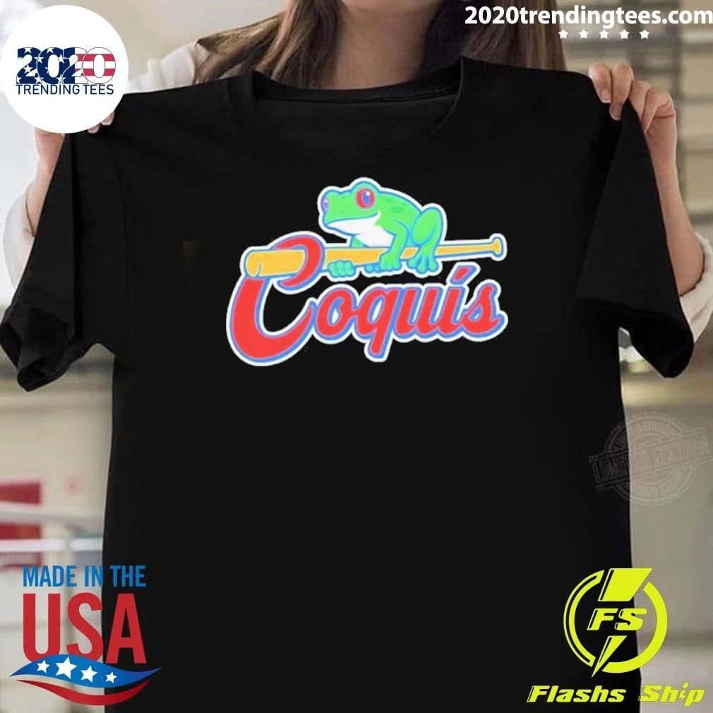 Coquis Frog Cardinals Baseball Shirt