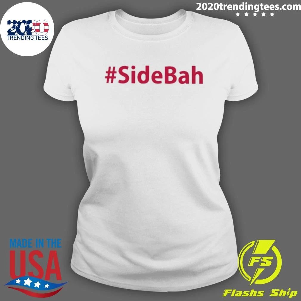 Trending Sidebah Pink Text Shirt