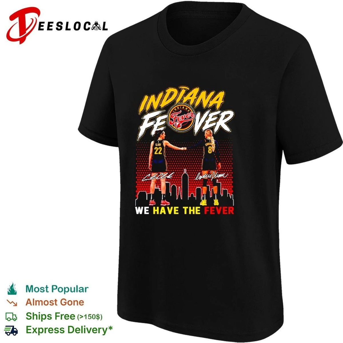 Caitlin Clark and Sophie Cunningham Indiana Fever We Have the Fever Unisex