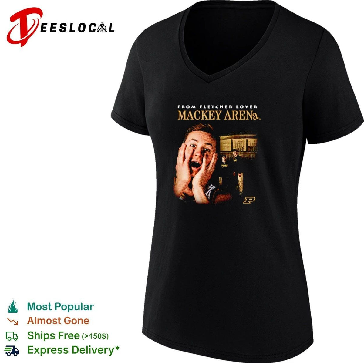 Fletcher Loyer From Mackey Arena Purdue Boilermakers Unisex