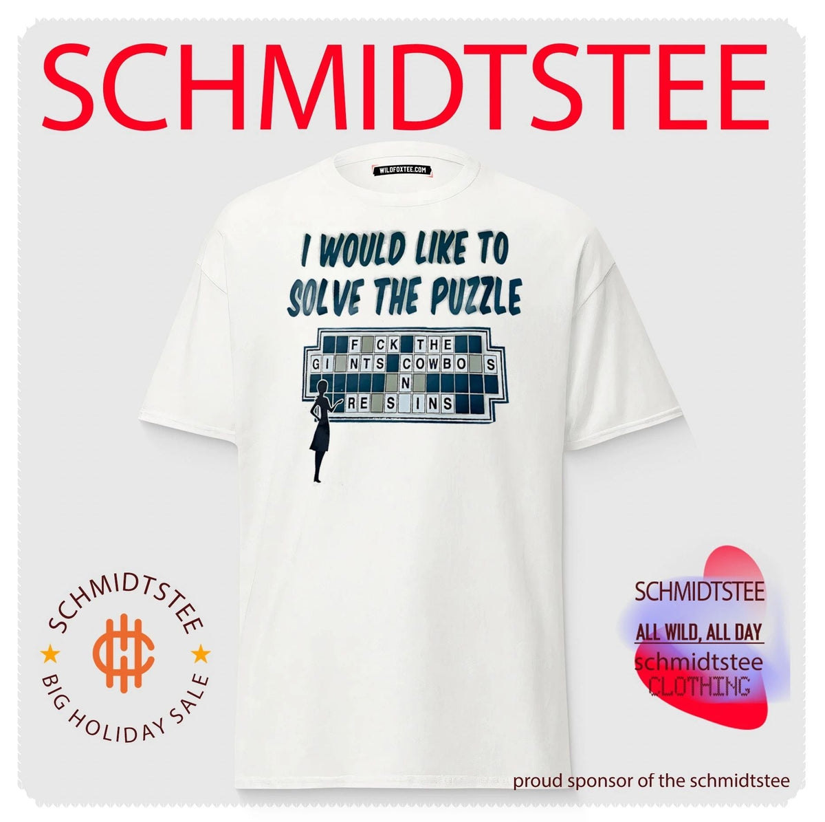 I would like to solve the puzzle fck the gints cowbos shirt Unisex