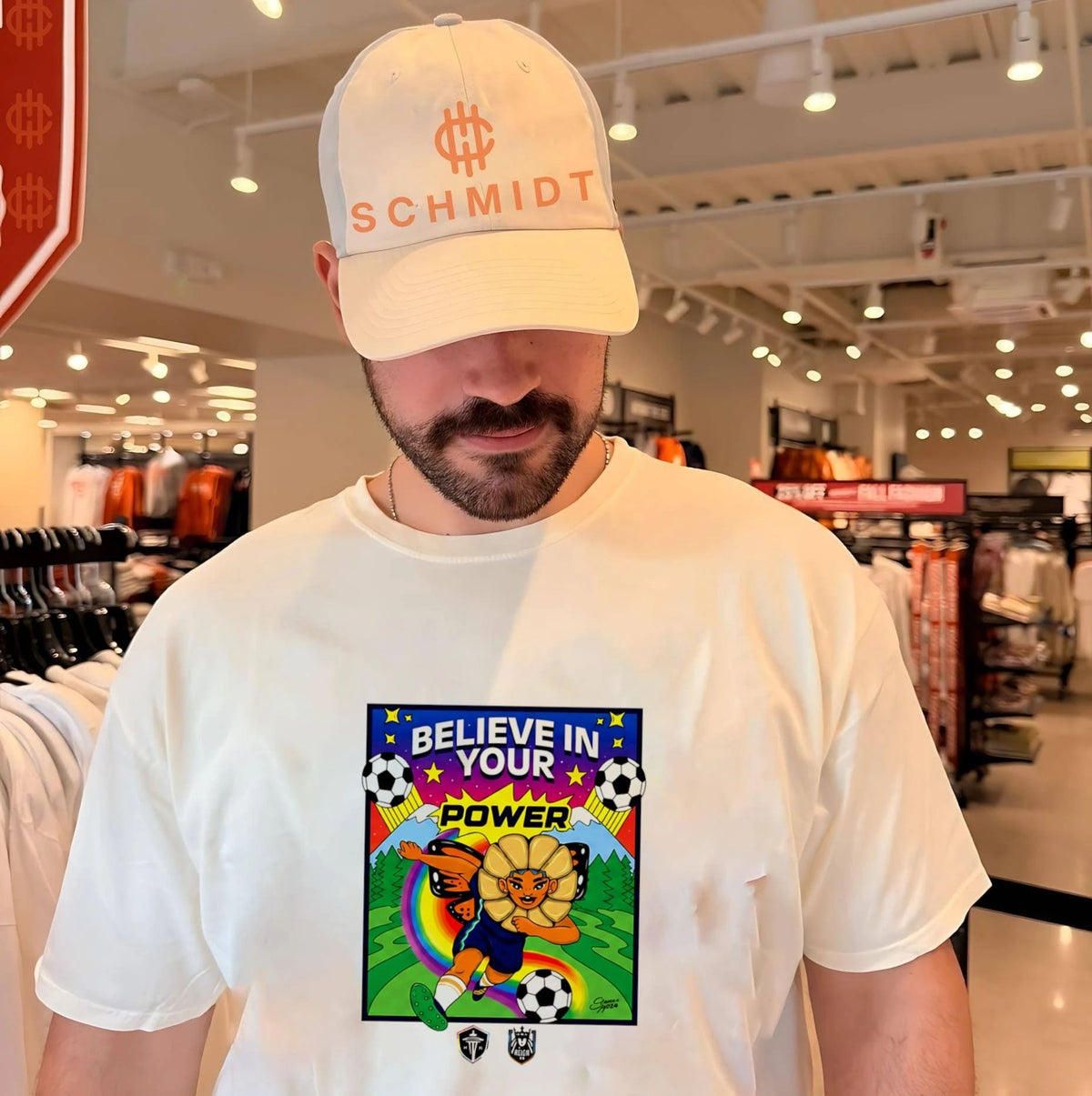 Pride Believe In Your Power Soccer shirt Unisex