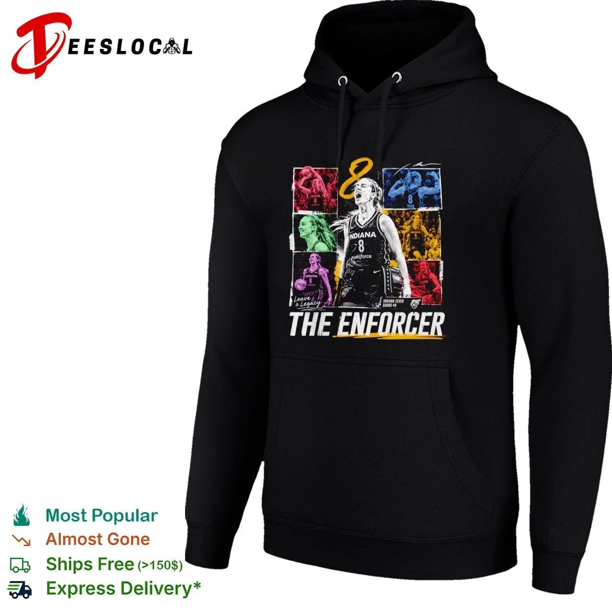 Sophie Cunningham Indiana Fever The Enforcer Leave a Legacy Unisex
