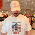 I’m your huckleberry the American spirit American flag shirt Unisex