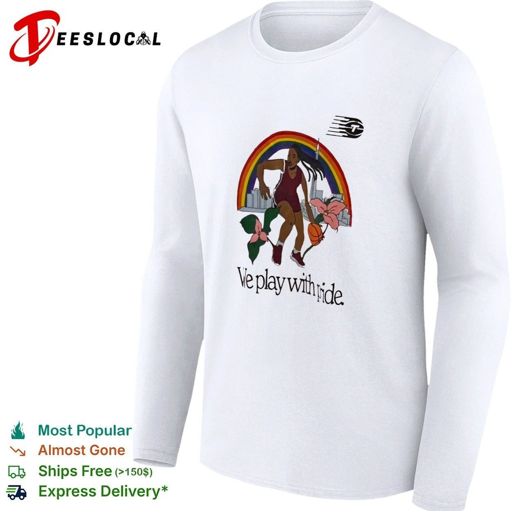 We Play With Pride Toronto Raptors Basketball Unisex
