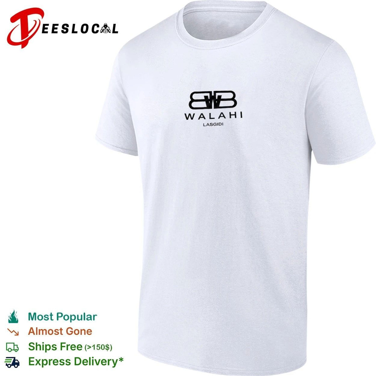 Walahi Lasgidi Lagos Streetwear Nigerian Slang Unisex