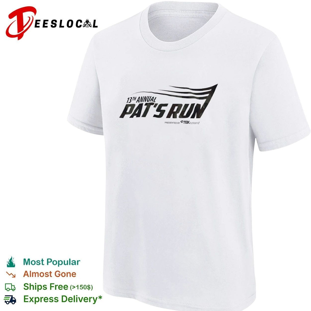 13th Annual Pat’s Run Presented by Teksystems Unisex