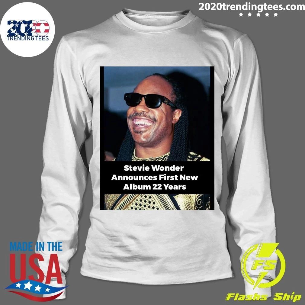 Stevie Wonder Announced A New Album Through The Eyes Of Wonder For 2027 Release Shirt