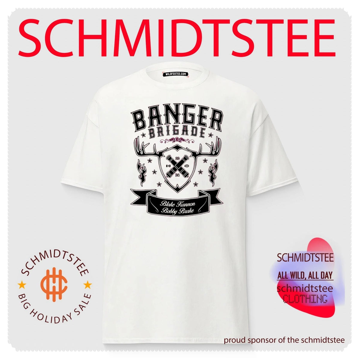 Blake Kannon banger brigade graphic shirt Unisex