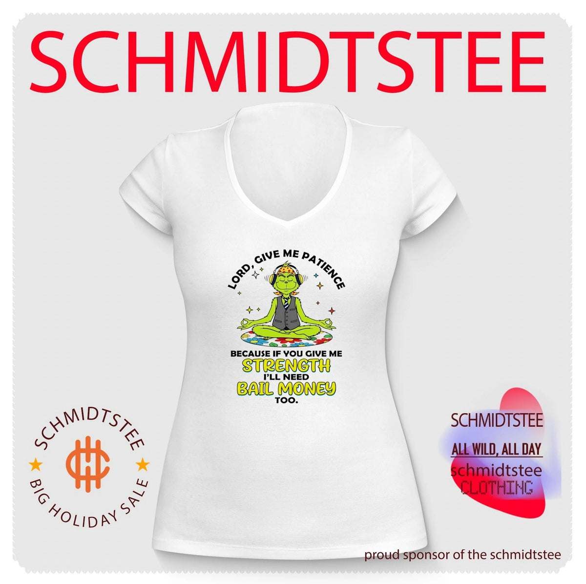 Lord Give Me Patience Because If You Give Me Strength I Will Need Bail Money Too shirt Unisex