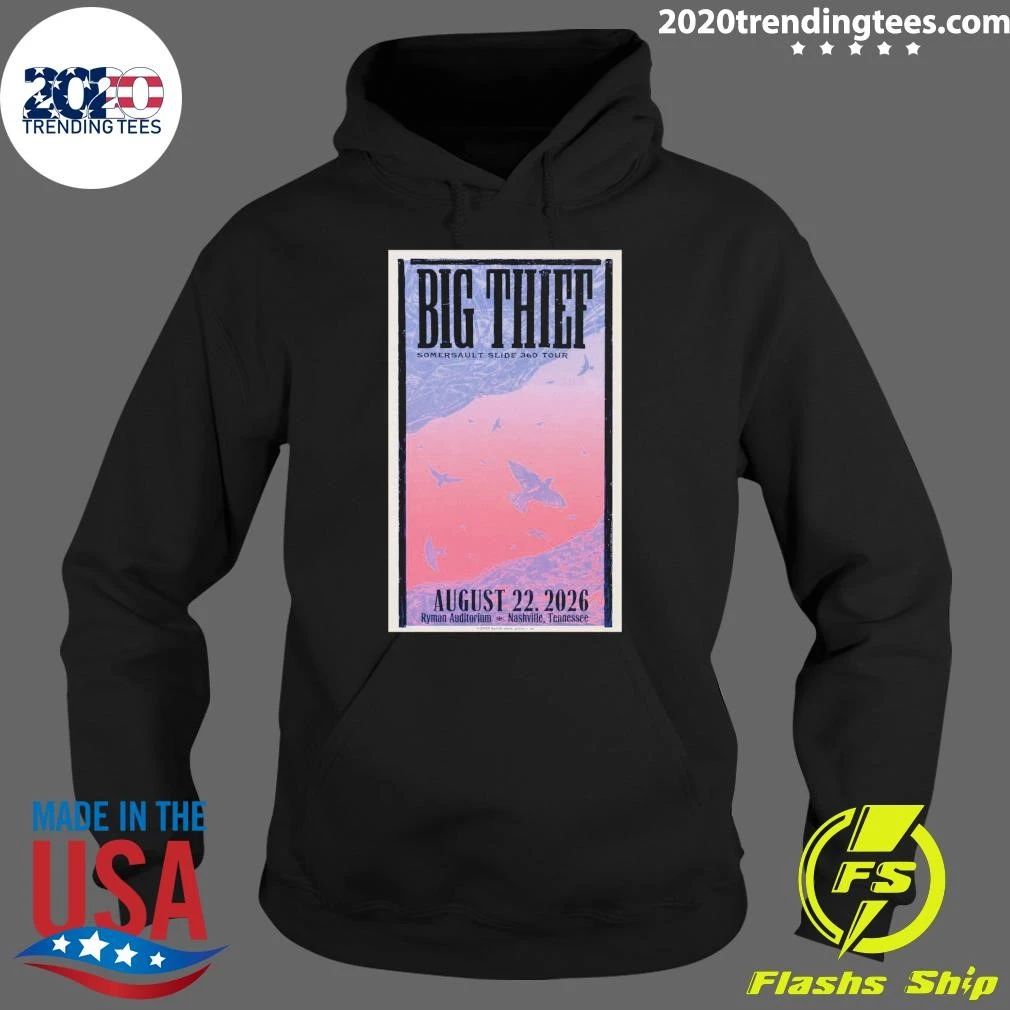 Big Thief August 22 2026 Ryman Auditorium Nashville Shirt