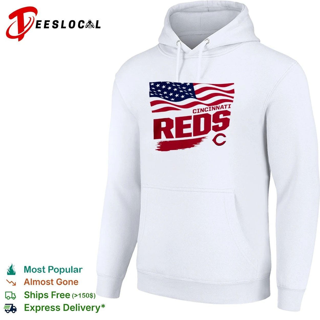 Cincinnati Reds Waving Flag Cincinnati Reds Starter Unisex