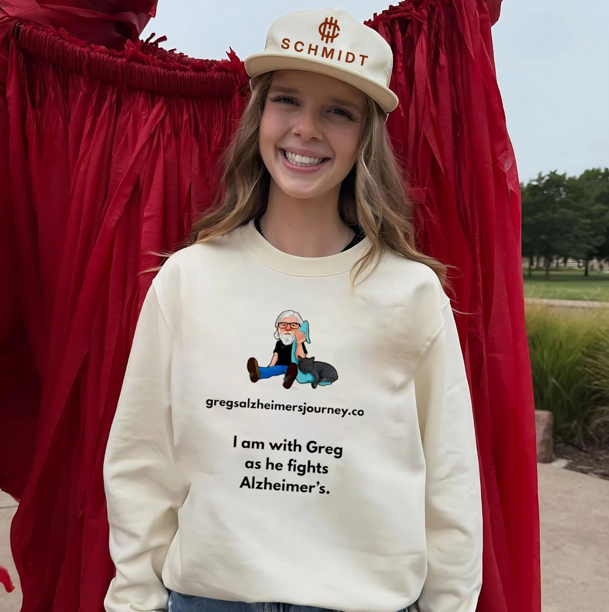I Am With Greg As He Fights Alzheimer’s shirt Unisex