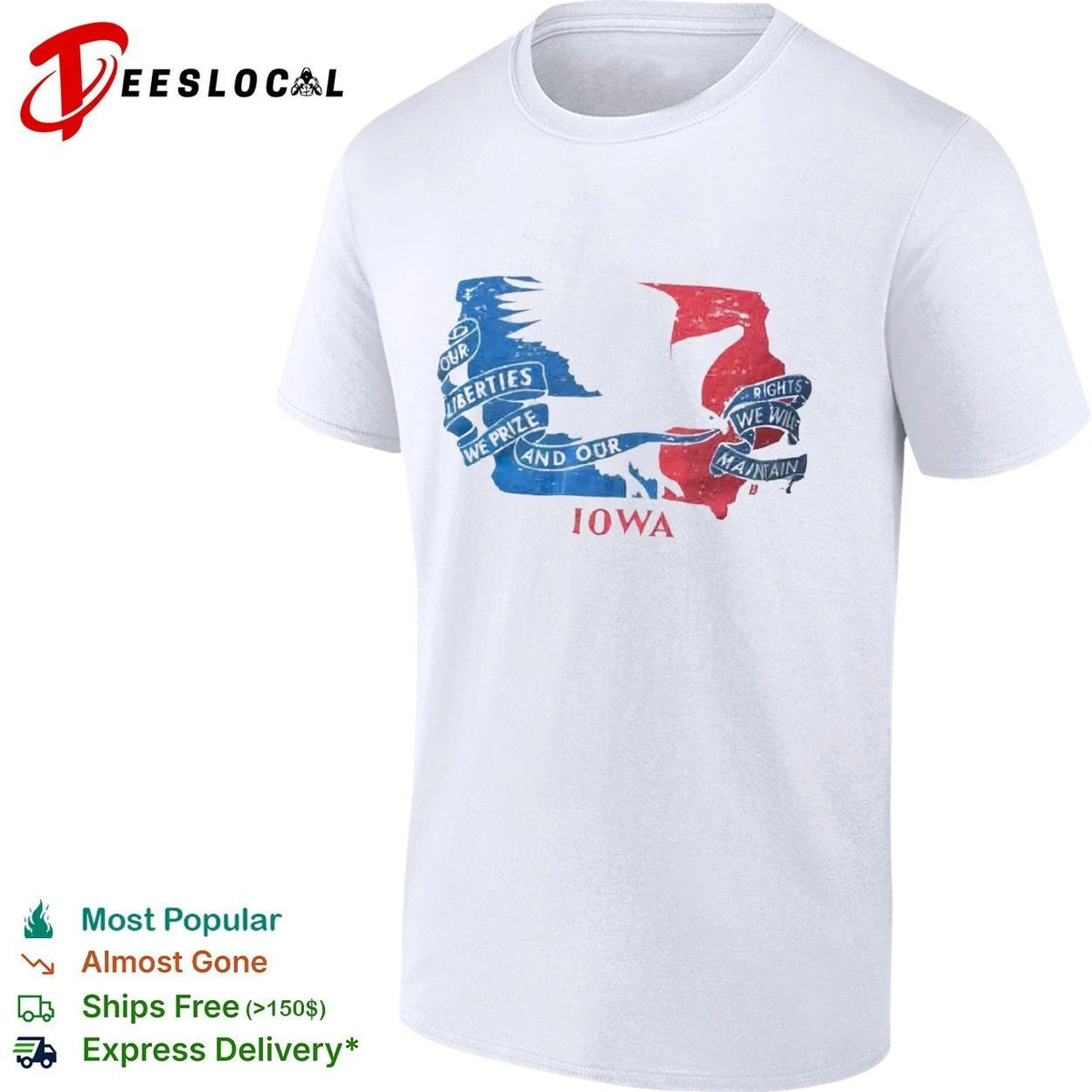 Our Liberties We Prize and Our Rights We Will Maintain Iowa Unisex