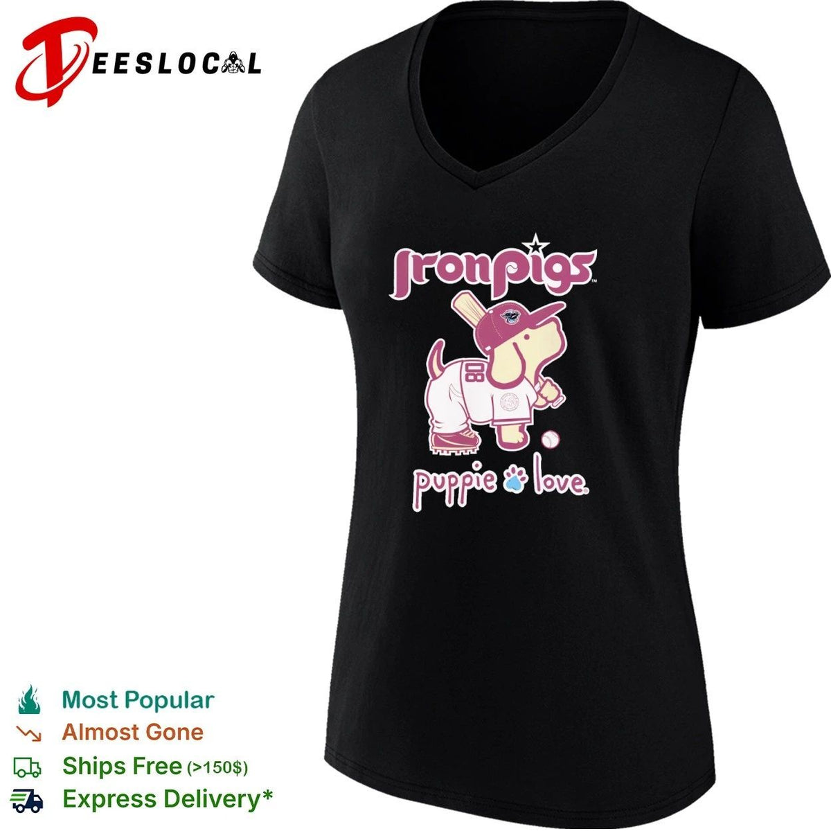 IronPigs Puppie Love Lehigh Valley IronPigs Unisex