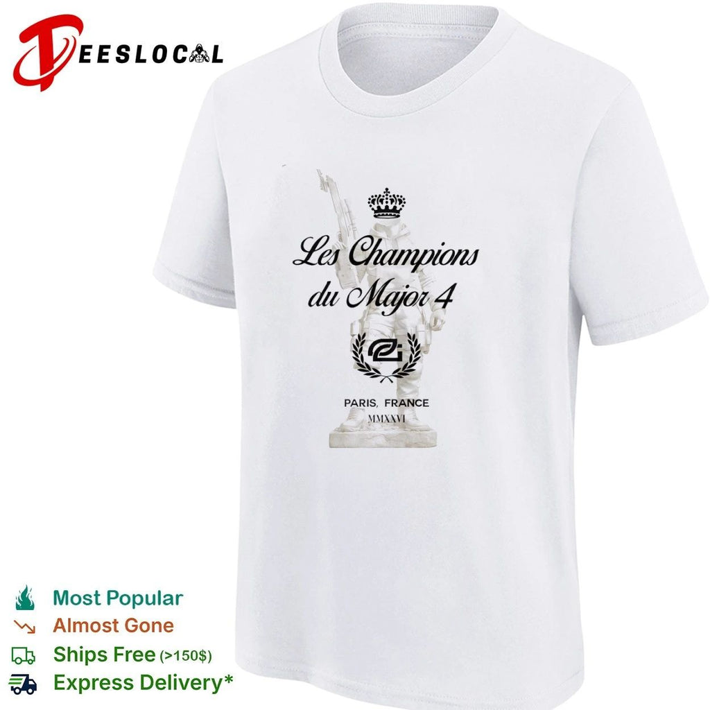 Les Champions du Major 4 Paris France MMXXVI Unisex