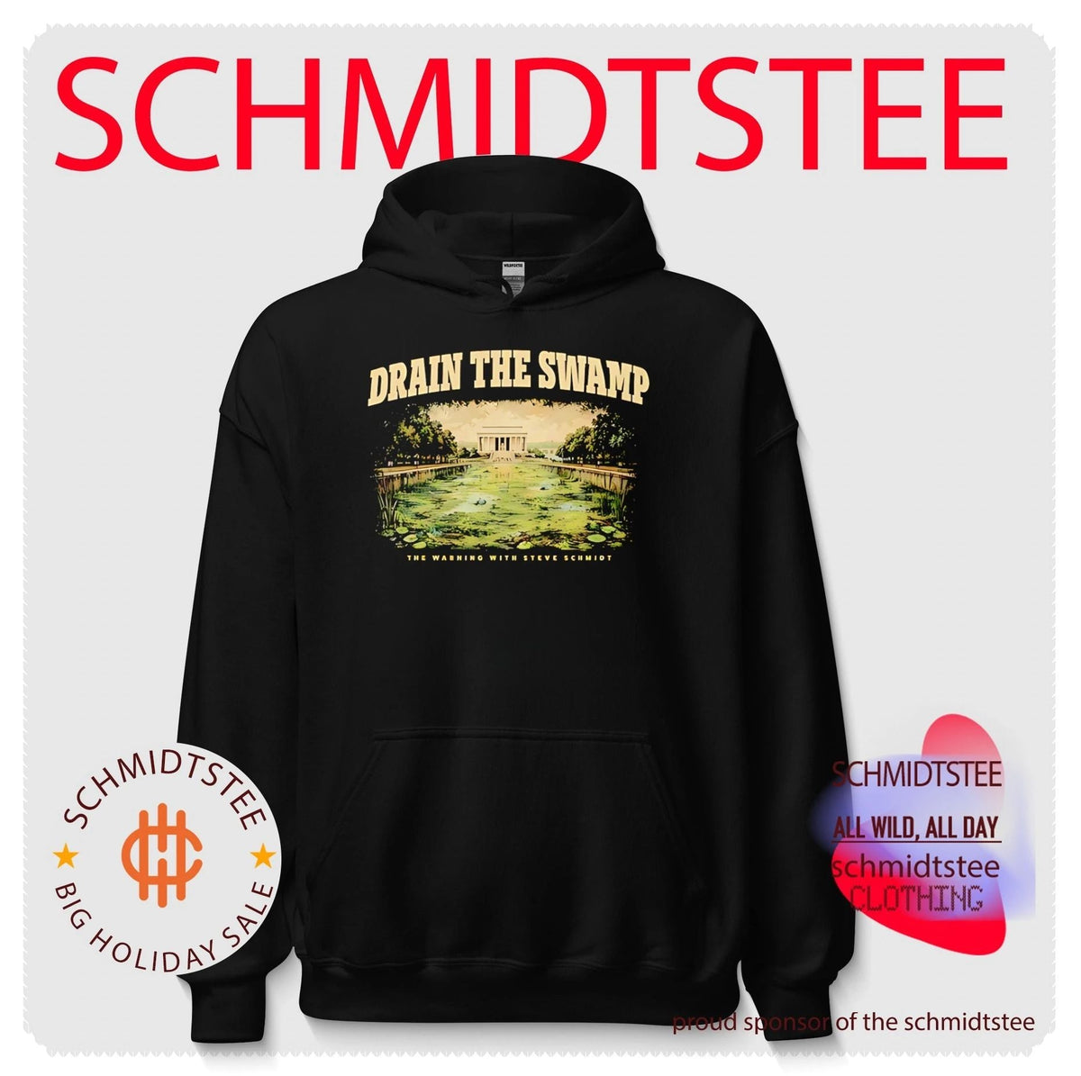 Drain the Swamp the warning with Steve Schmidt vintage shirt Unisex