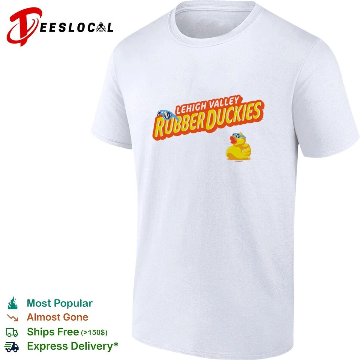 Lehigh Valley Rubber Duckies minor league baseball Unisex