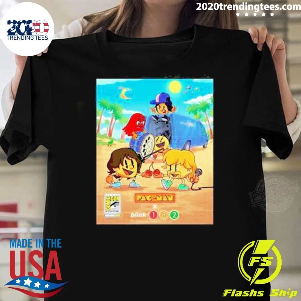 Blink-182 x Pac-Man Comic-Con San Diego Exclusive July 23-26 2026 Shirt