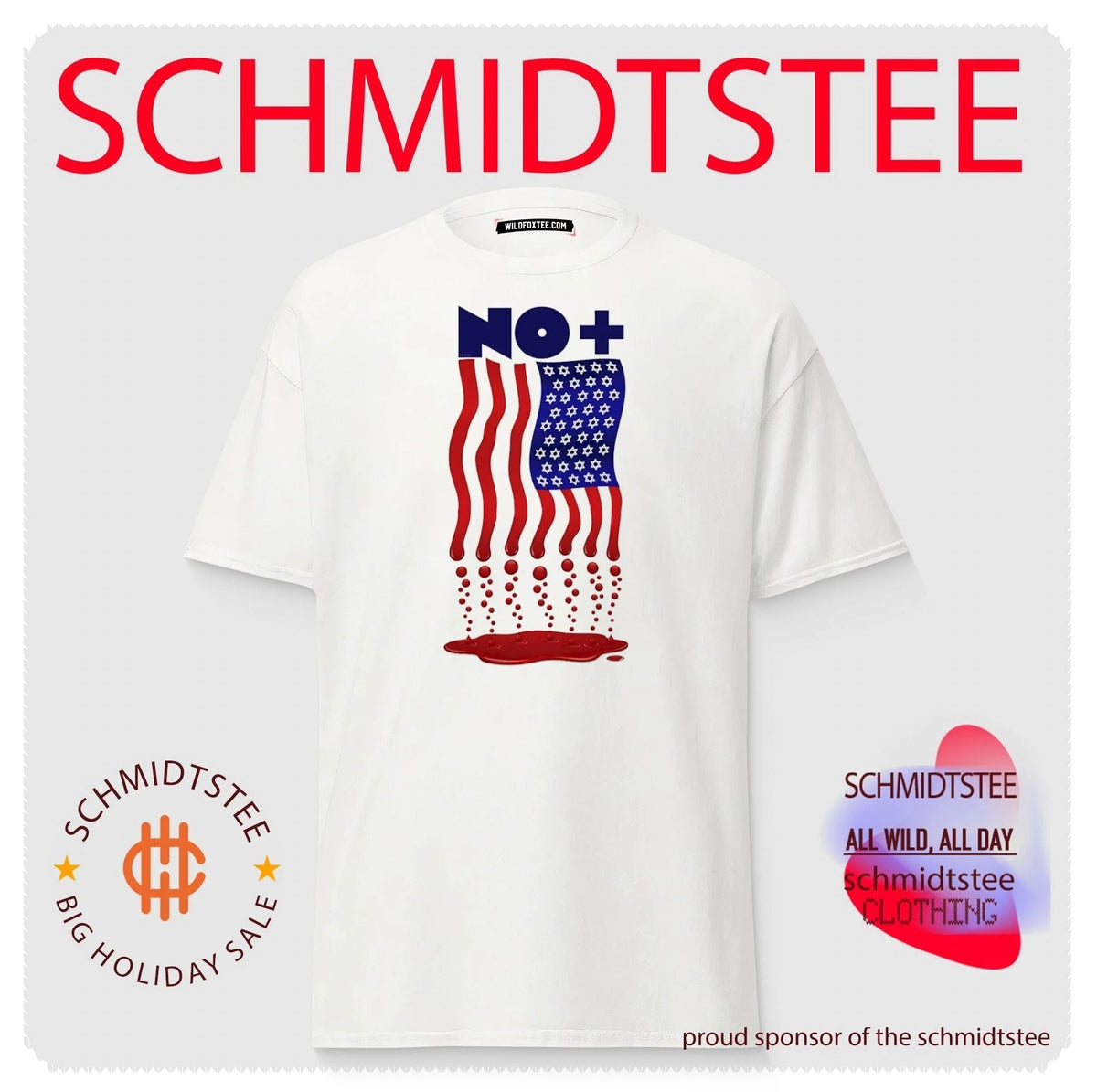 American the melting Nation USA flag shirt Unisex