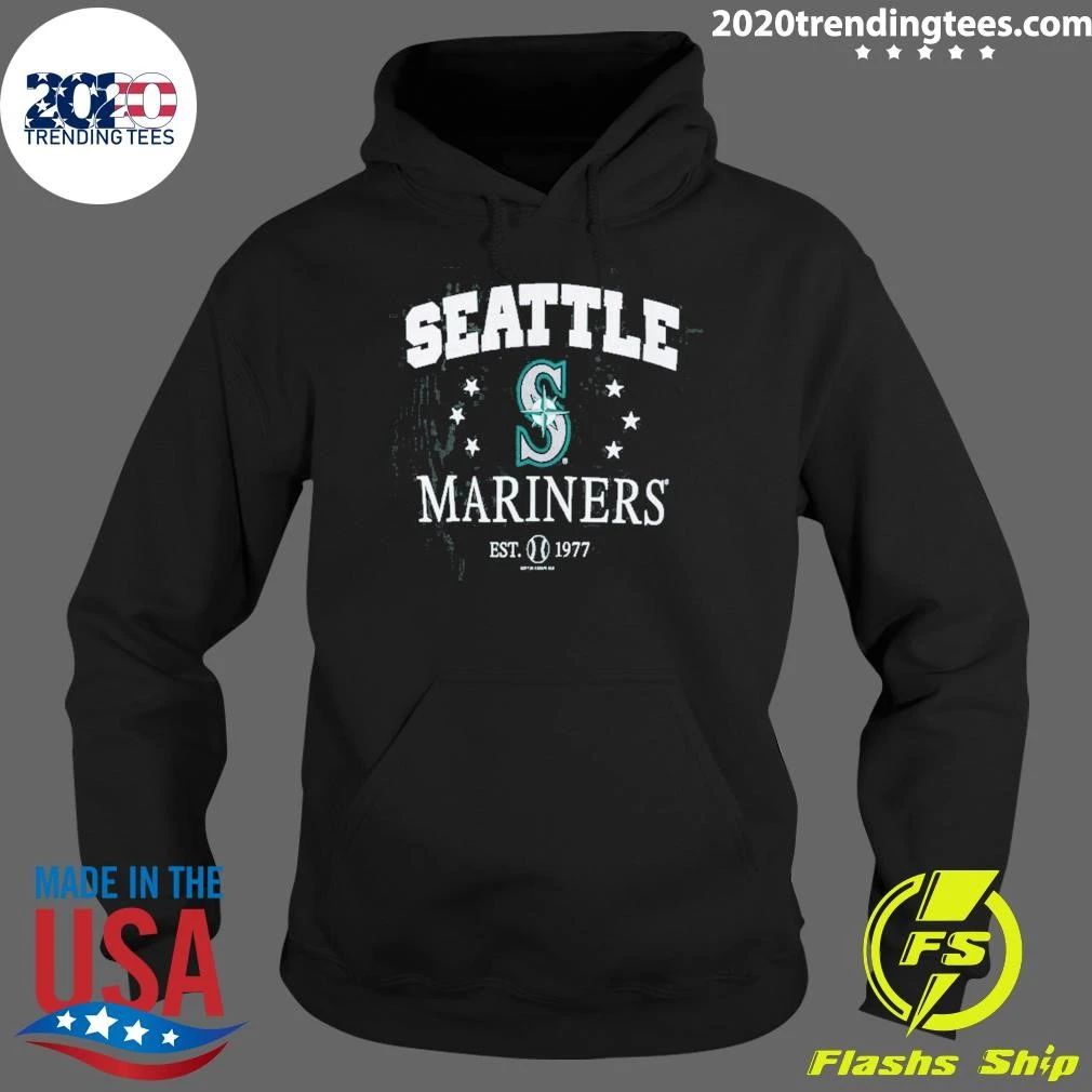Seattle Mariners Soft as a Grape Youth Pigment Dye Shirt