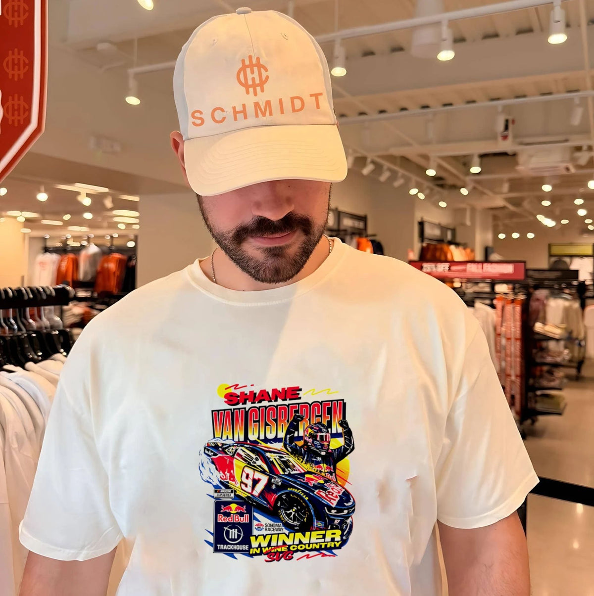 Shane van Gisbergen Trackhouse Racing Sonoma Raceway Winner in Wine Country 2026 shirt Unisex