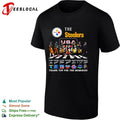The Steelers Joe Greene Franco Harris Jack Lambert Terry Bradshaw Hines Ward Ben Roethlisberger