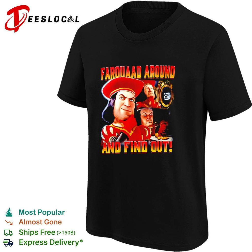 Farquaad Around and Find Out Shrek Gingerbread Man Unisex