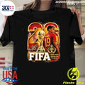 Lamine Yamal Spain Football World Cup 2026 Sublimation Vintage Shirt