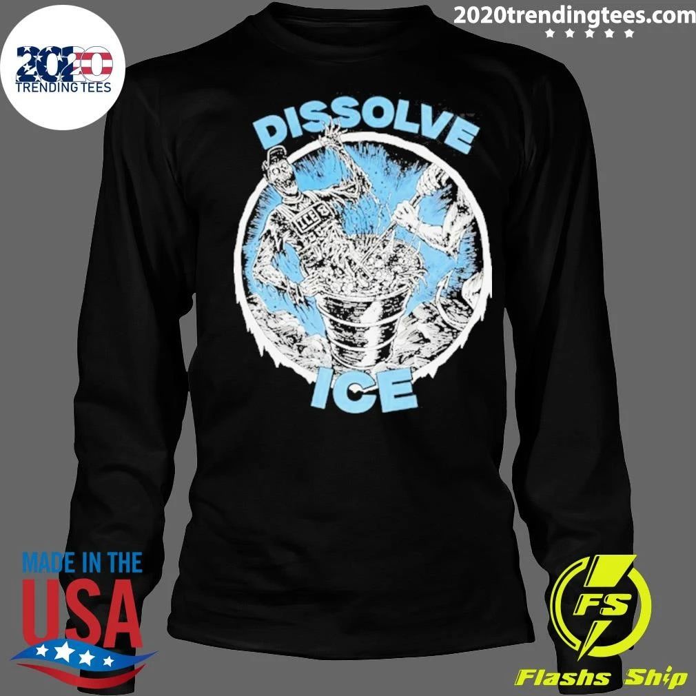 Dissolve Ice Diablo Macabre Horror Art 2026 Shirt