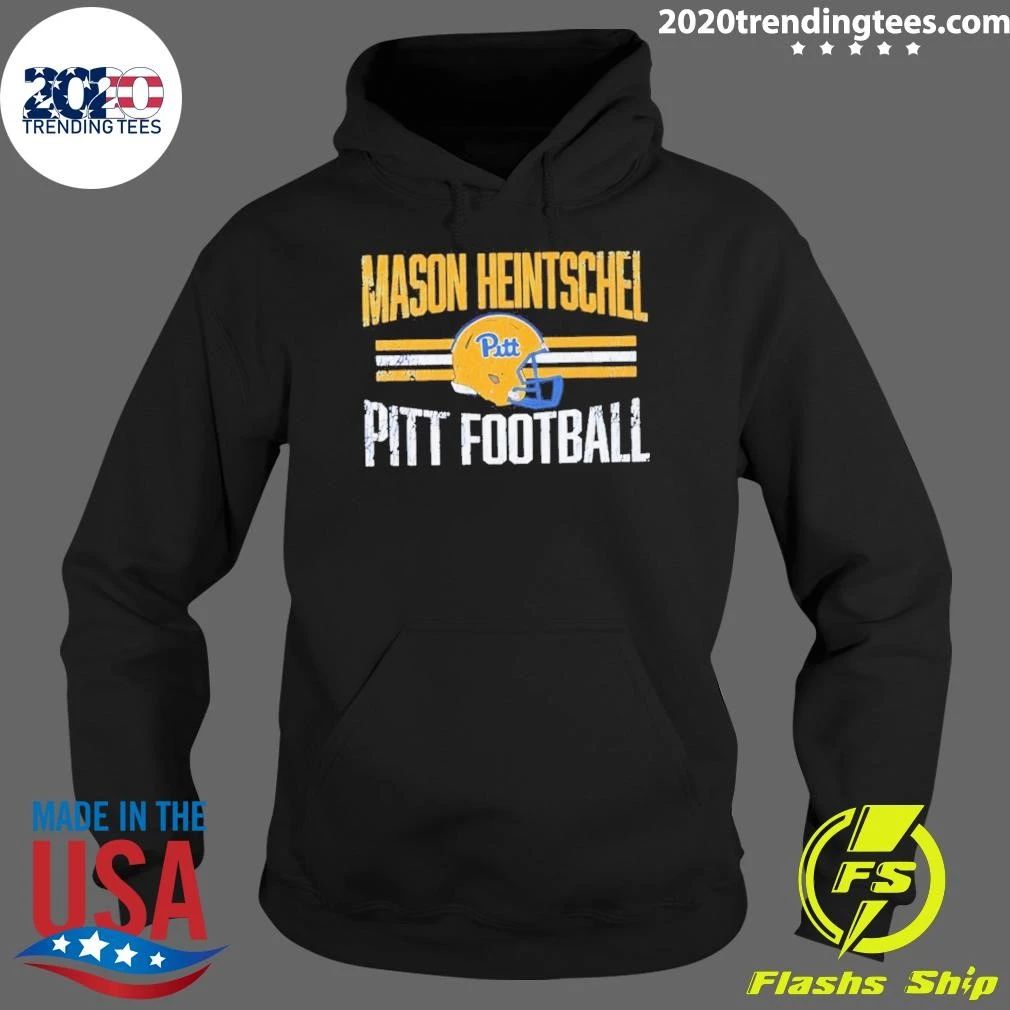 Awesome Mason Heintschel Pitt Panthers Ncaa Football Helmet Hero Shirt