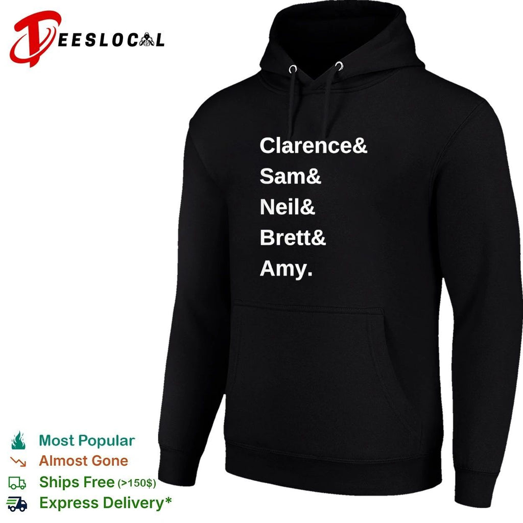 Clarence and Sam and Neil and Brett and Amy names Unisex