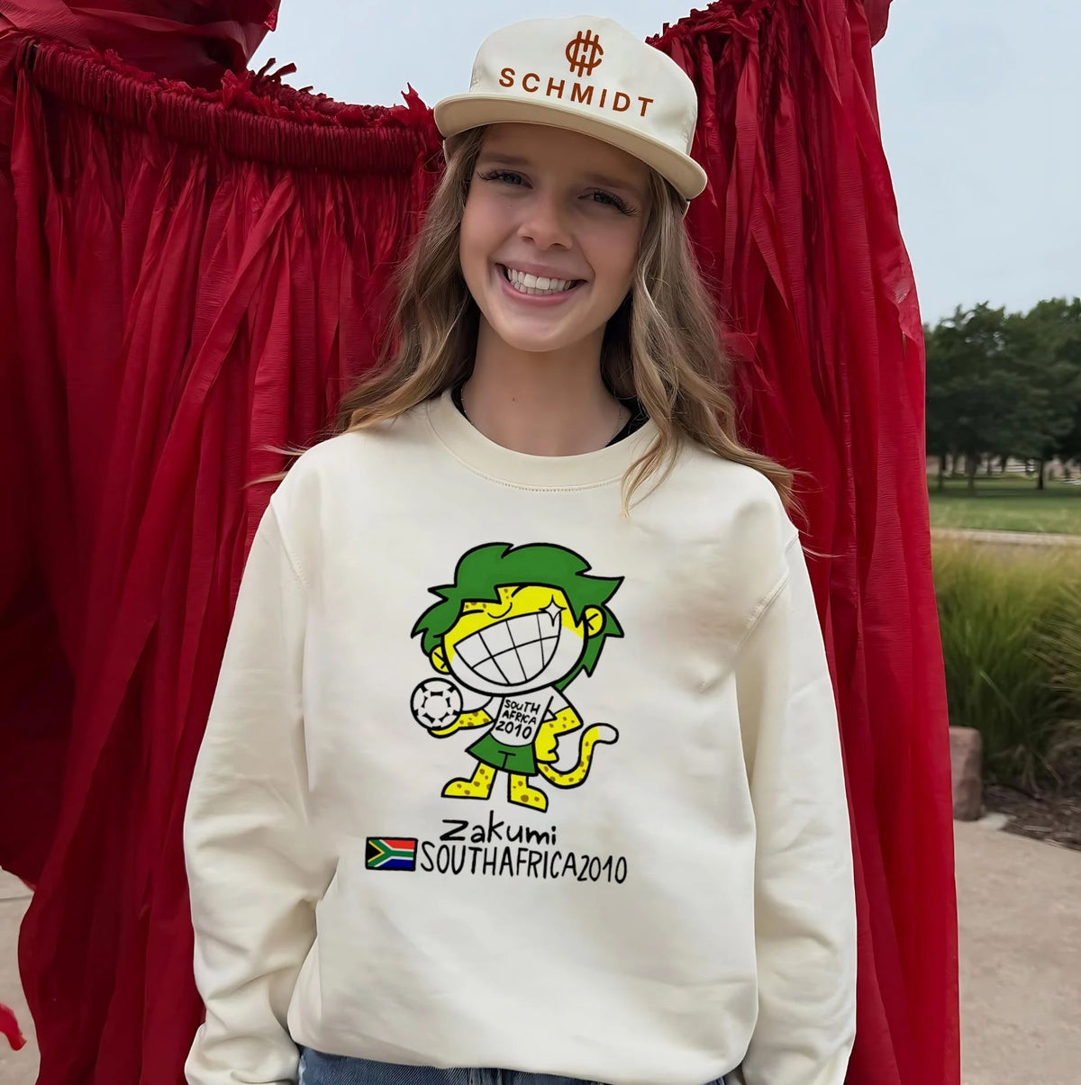 Zakumi South Africa 2010 World Cup Mascot shirt Unisex