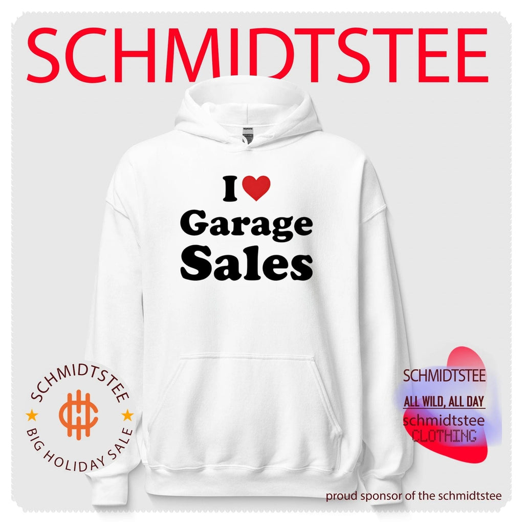 I Love Garage Sales thrifting bargain hunting shirt Unisex