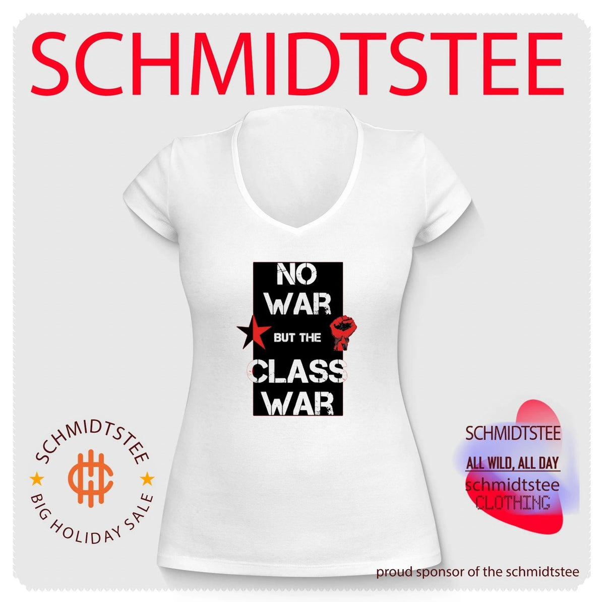 No War but the Class War socialism anti-war shirt Unisex