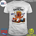 Donald Trump I Want Greenland Copenhagen Baby Shirt