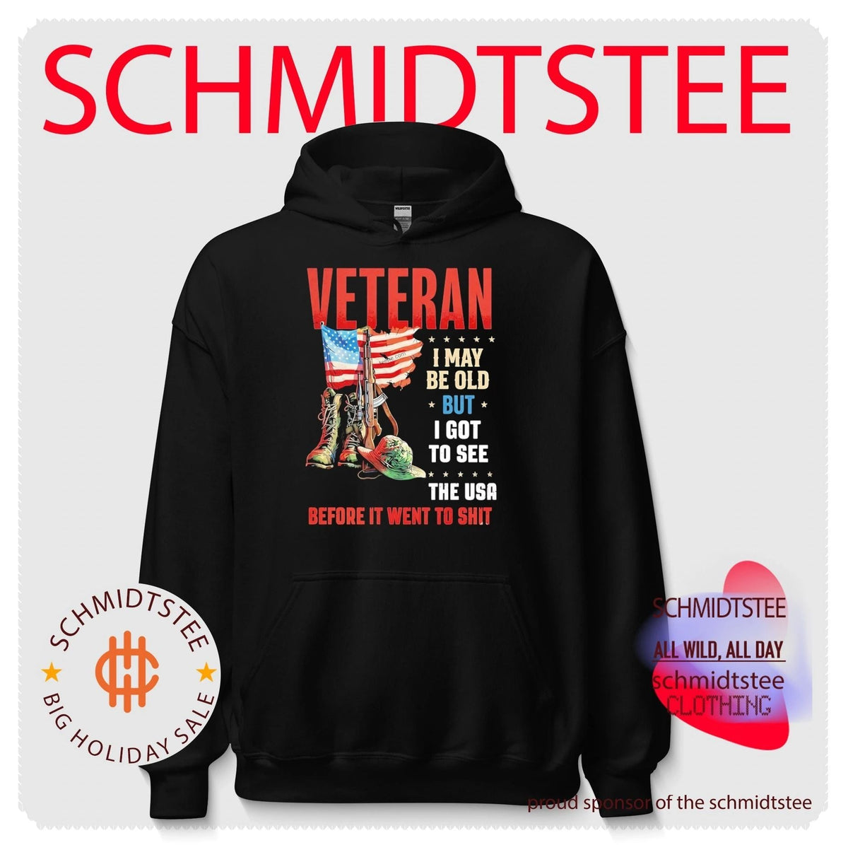 Veteran I may be old but I got to see the USA before it went to shit shirt Unisex
