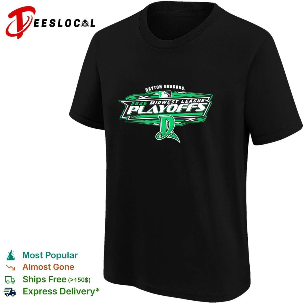 Dayton Dragons 2026 Midwest League Playoffs Unisex