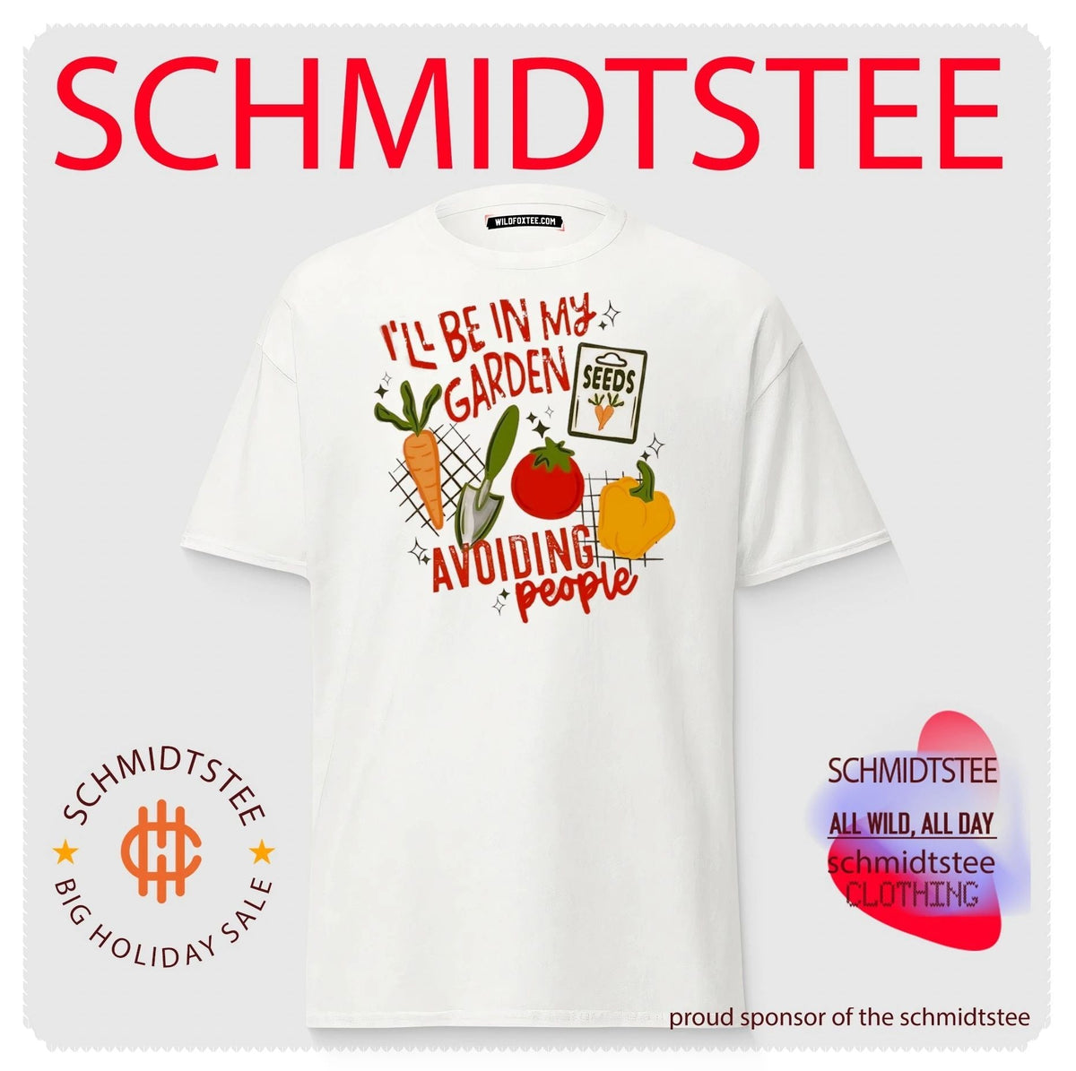 I’ll be in my garden avoiding people shirt Unisex
