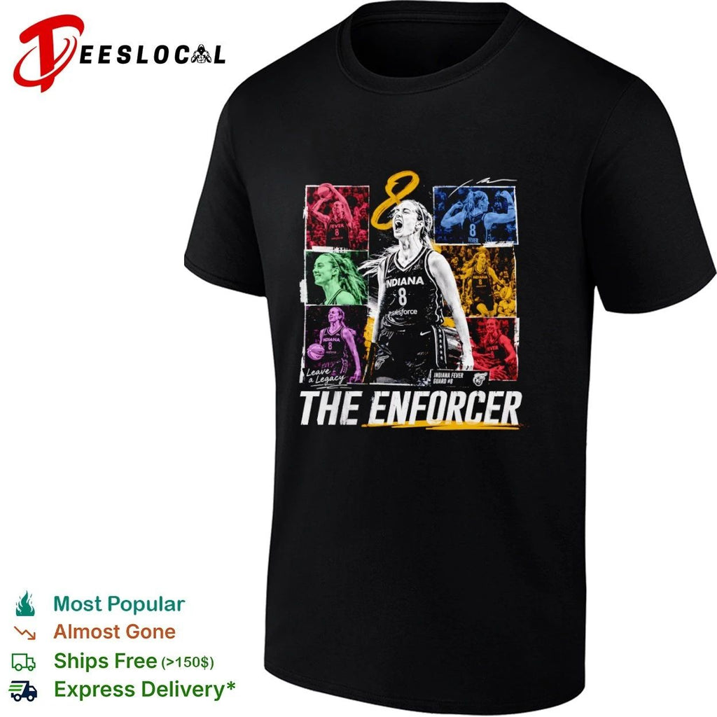 Sophie Cunningham Indiana Fever The Enforcer Leave a Legacy Unisex